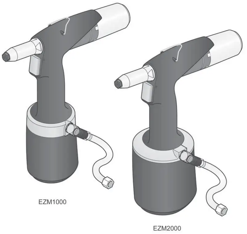 EZM1000 Hydraulic/Pneumatic Blind Riveting Tools