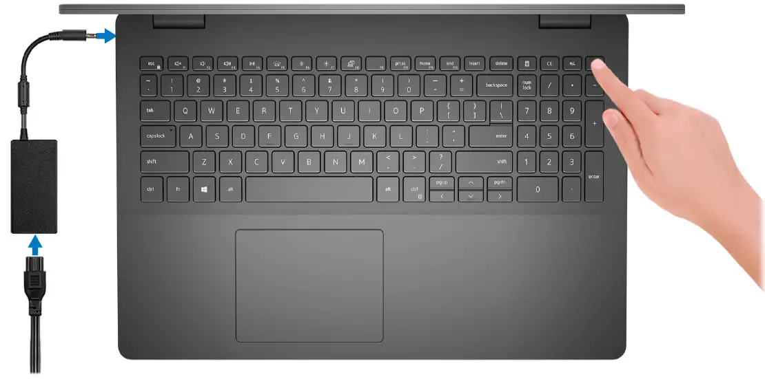 DELL Inspiron 3505 set up