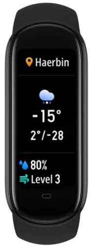 Amazfit Band 5 -Weather
