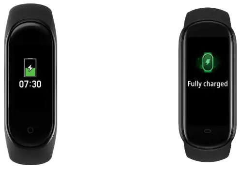 Amazfit Band 5 - charging is in process