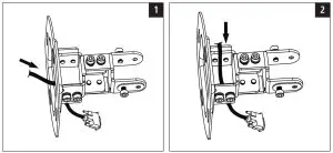 hama 00118685 Projector Mount-- Installation kitug