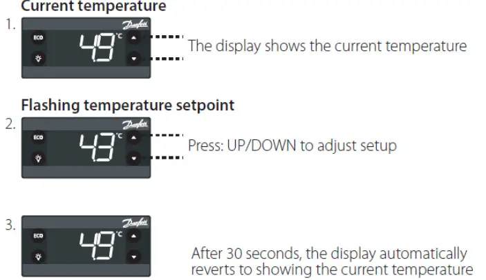 Beverage-Air STF School Milk Cooler-Set point
