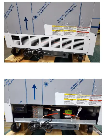 Beverage-Air STF School Milk Cooler-Vacuum the surface