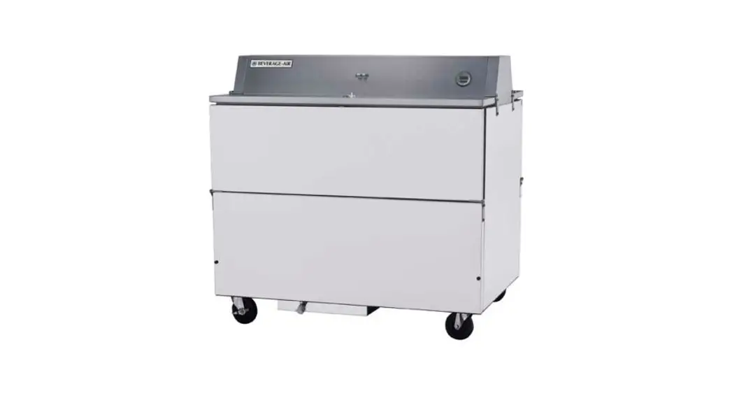 Beverage-air Stf School Milk Cooler Instruction Manual