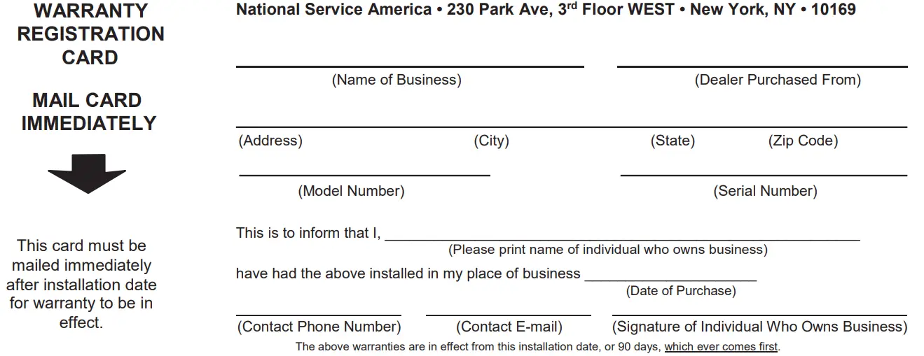 BERG 418767 Ice Cream Dipping Cabinet- WARRANTY