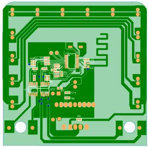MiOYOOW DIY Soldering Project Speaker Kit -Backof PCB board