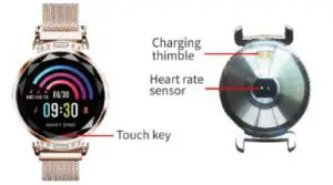 Instructions imperii SmartWatch IPG8 Cleopatra