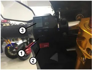 DAYMAK EM2 72V Electric Scooter - Motor Kill Switch