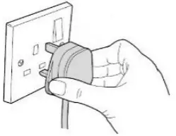 DAEWOO FLR00047GE Tornado Pet 700W Bagged Vacuum - Mains Cable and Plug