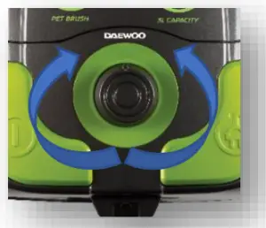 DAEWOO FLR00047GE Tornado Pet 700W Bagged Vacuum -Speed Controller