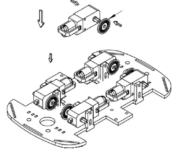 JOY-iT Robot03 Robot Car Kit- ASSEMBLY 2