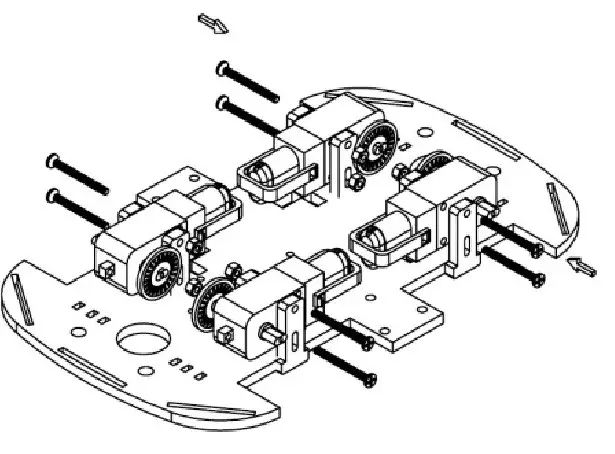 JOY-iT Robot03 Robot Car Kit- ASSEMBLY 3
