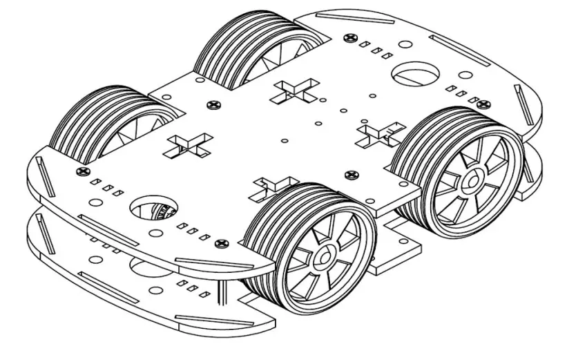JOY-iT Robot03 Robot Car Kit