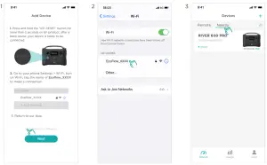 ECOFLOW PIVER Portable Power Station - App Login1