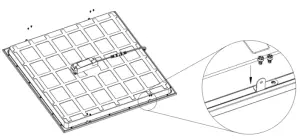 PHILIPS PH 912401483243-W LED Panel Light - Back Lit
