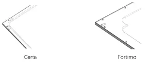 PHILIPS PH 912401483243-W LED Panel Light - Panel backside