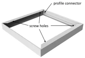 PHILIPS PH 912401483243-W LED Panel Light - Surface 1