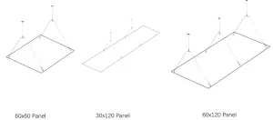 PHILIPS PH 912401483243-W LED Panel Light - different Panel