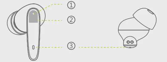 oraimo OEB-E02D-L True Wireless Stereo Earbuds - Overvew 1