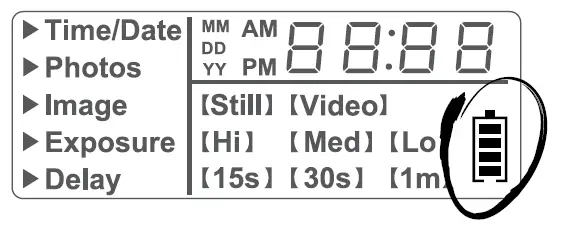 Check the battery level
