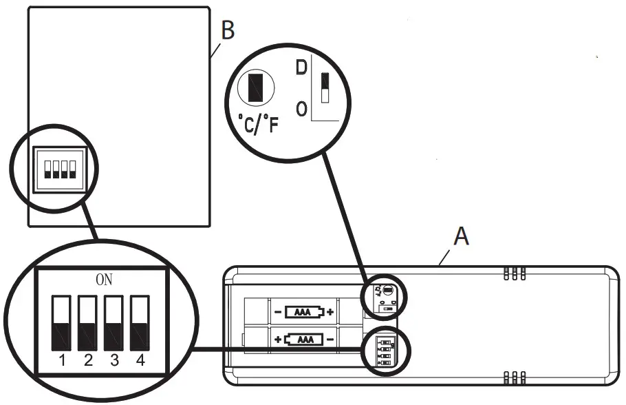 CENMING HD3AC8.3.T Universal Thermostatic Ceiling Fan Remote Control Kit - Installation