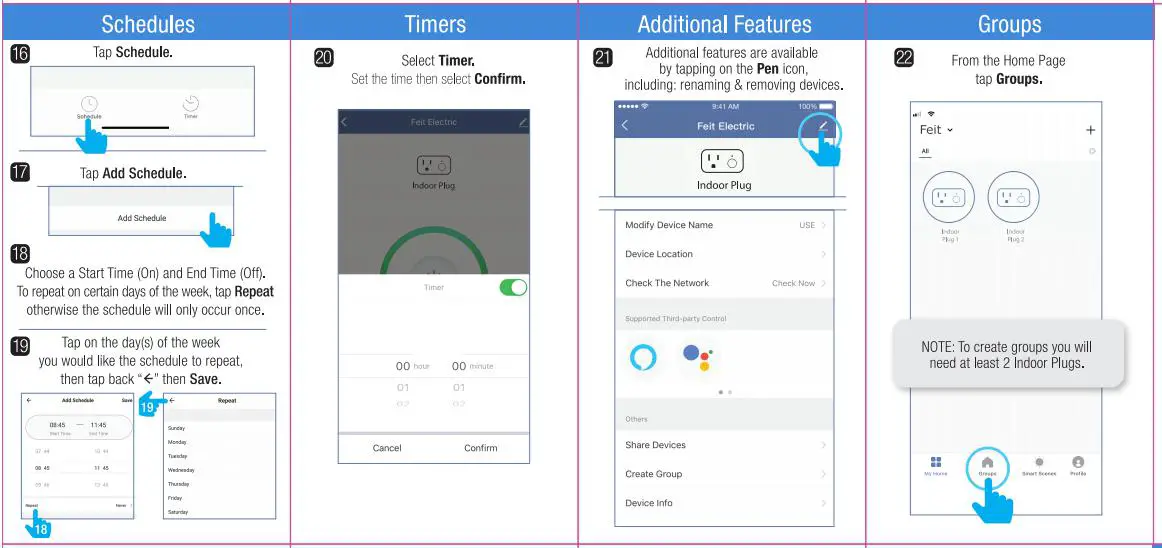 FEIT Electric PLUGWIFIG2P Smart Socket - 5