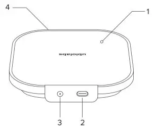 ubiolabs AWC1115 15W Wireless Charging Pad