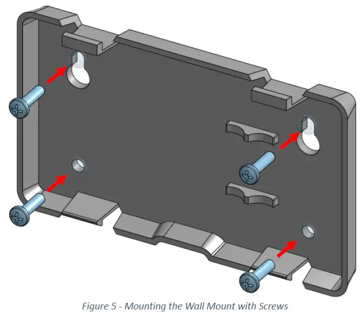Mounting the Wall Mount 1