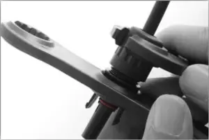 installing the back cap