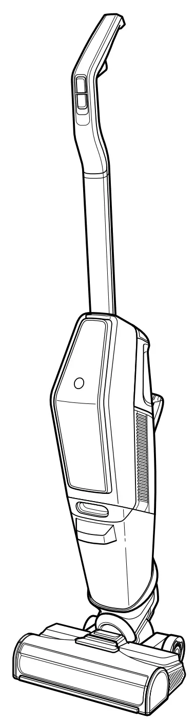 BISSELL 3011 Crosswave X7 Cordless PRO Battery Removal