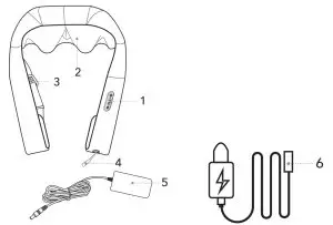 Bob AND Brad M00042AE12-US Neck and Back Massager -PRODUCT FEATURES