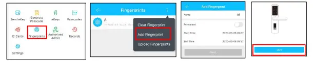 Add fingerprint