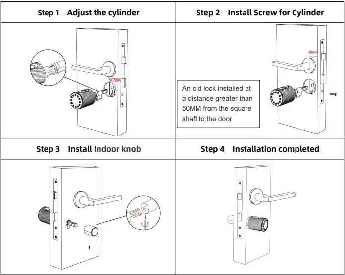 Installation Step 1-4