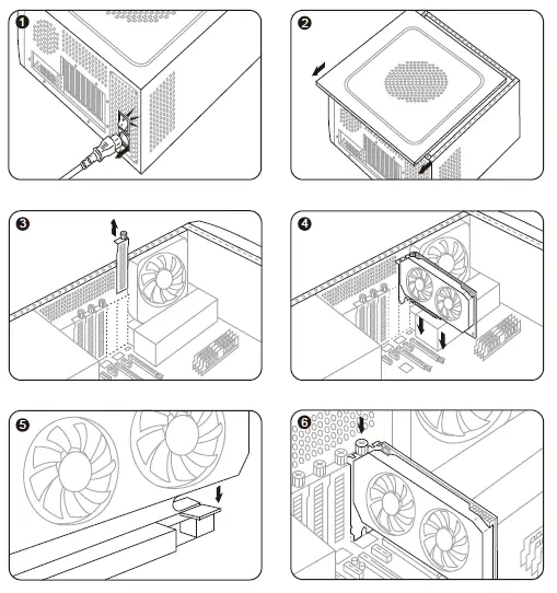 PowerColor AXRX 570 4GBD5-3DHD OC Graphics Card FIG 1