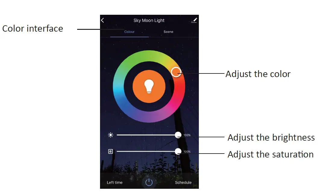 Shenzhen Skoe Technology SKE-LDQ-Y03 Wi-Fi Sky Moon Light fig 3