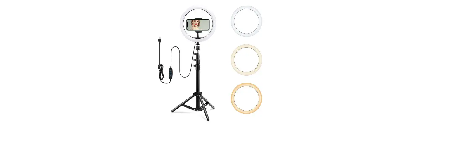 Streaming Studio 373380 Led Ring Light And Phone Holder Instructions