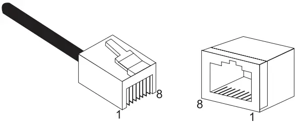 EZ Connect SMC8002CM US External DOCSIS Based Cable Modem - Port and Cable