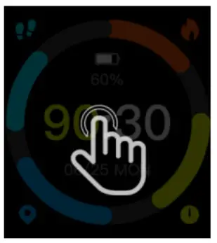 Huabao Technology W200 Smart Watch - dial