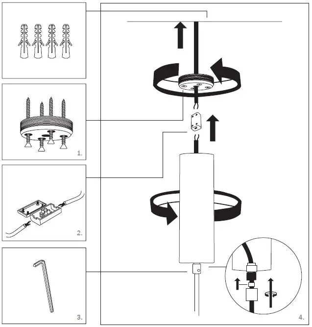101 COPENHAGEN Drop Chandelier Bulb Lamp 12