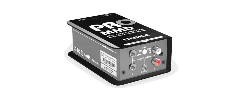 Unika Pro Mmd Series Audio Interface Multi Media Direct Box User Manual Unika Pro Mmd Series Audio Interface Multi Media Direct Box User Manual