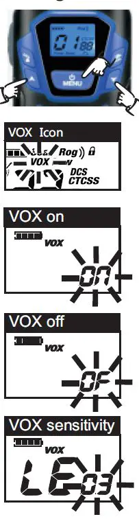TOPSUNG M920 Walkie Talkie Radio 15