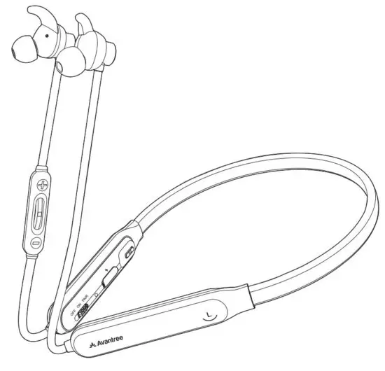 Avantree NB18 Wireless Neckband Earphones