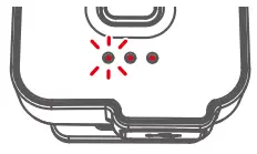 CLAYMORE CLP 210 Capon 40B Rechargeable Cap Light - Battery Level Cheak