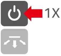 CLAYMORE CLP 210 Capon 40B Rechargeable Cap Light - oN OFf