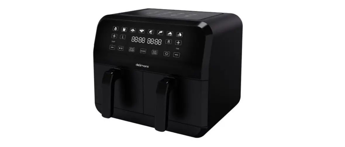 Delimano Aft08003 Air Fryer Dual Basket User Manual