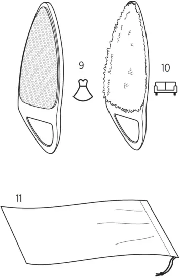 BLACK DECKER HGS500 Press and Steam 2 in 1 Iron and Steamer - FIG 6