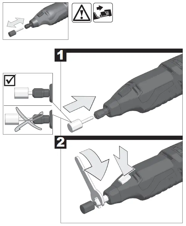 milwaukee C12 RT Compact Rotary Tool 5