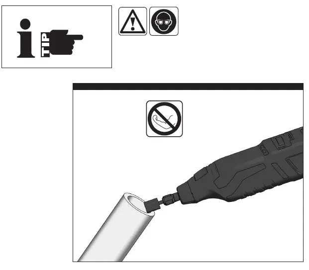 milwaukee C12 RT Compact Rotary Tool 9