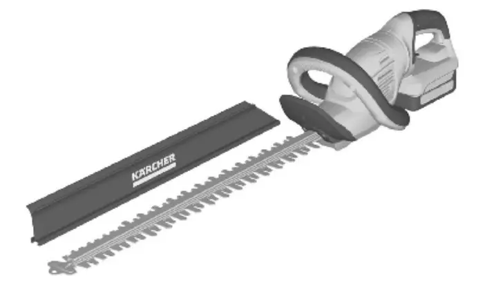 KARCHER HGE 18-50 Battery Cordless Hedge Trimmer