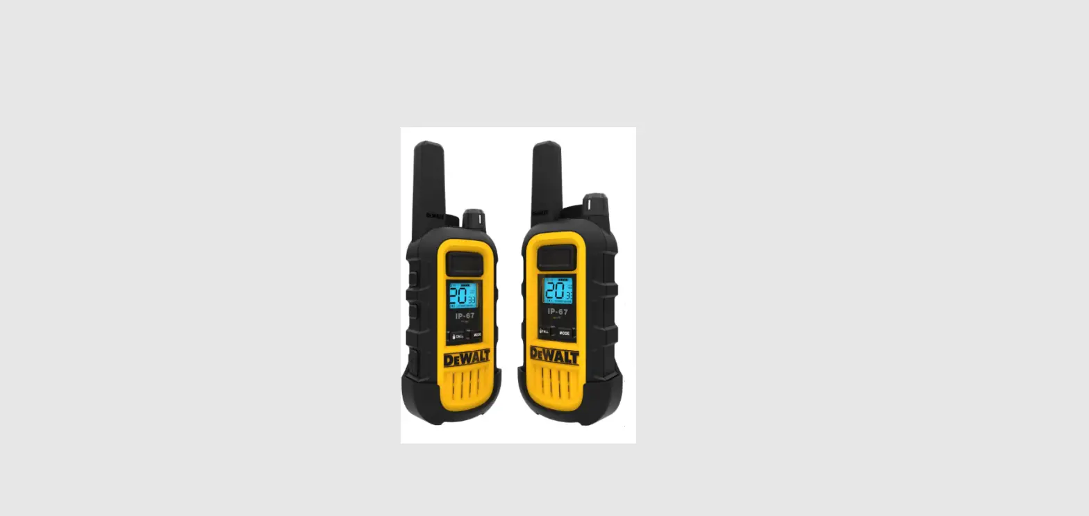 Dewalt Dxfrs265 Two-way Radio Owner's Manual